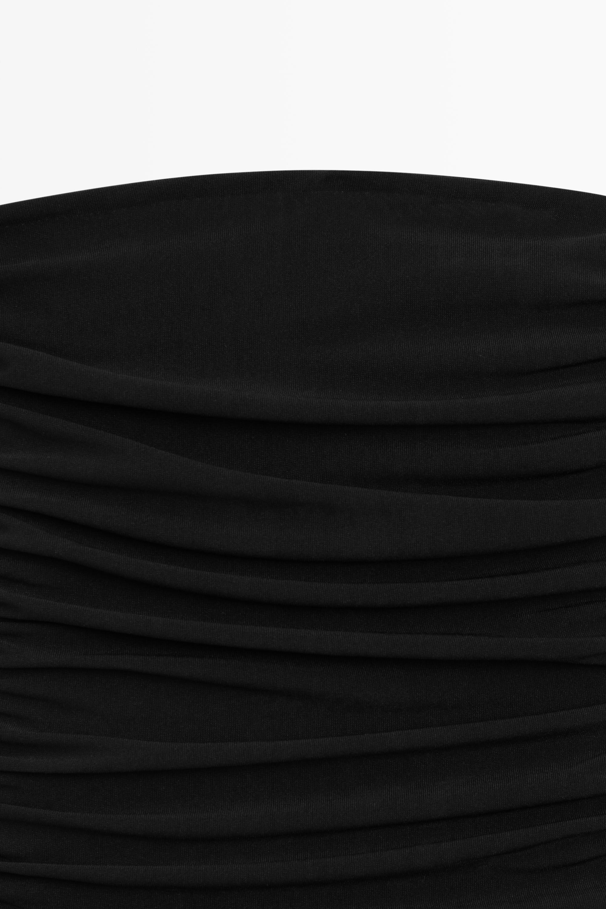 Robe midi bustier ballon